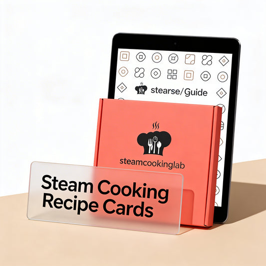 Steam Cooking Recipe Cards